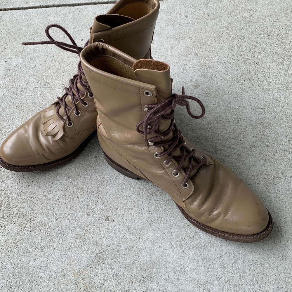Justin Leather Boots - Picture 6 of 7